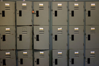 Full frame shot of padlock