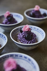 Blueberry desserts