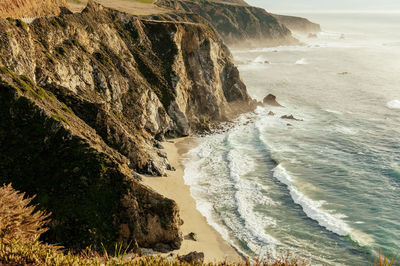 Scenic view of beach
