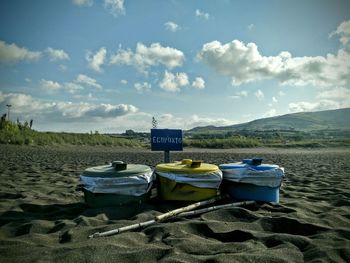Boats in river