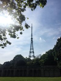 Low angle view of historical building