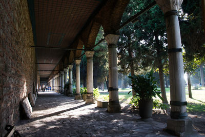 Corridor of building