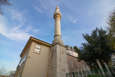 Low angle view of building against sky