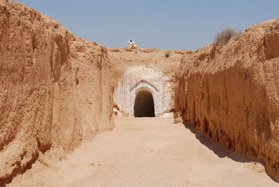 Archway on rock