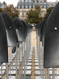 Close-up of cemetery