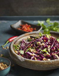 Red cabbage salad