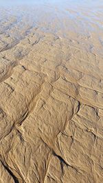 Full frame shot of sand dune