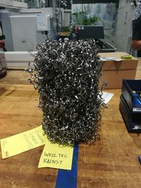 Close-up of text on paper