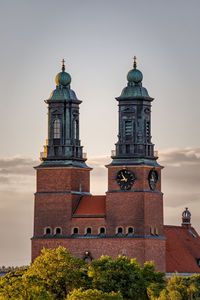 Clock tower against sky