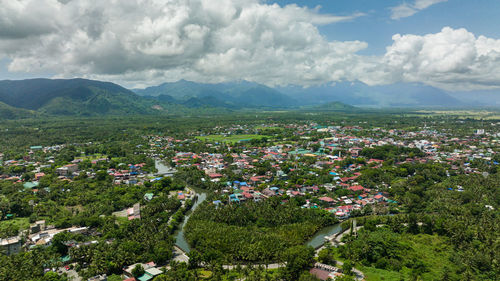 Baler in the philippines, located in the mountainous province  is known as the capital of surfing. 