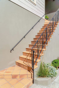 Low angle view of staircase