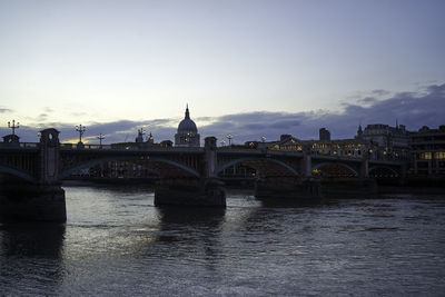 Bridge over river