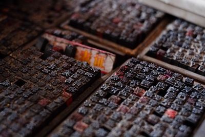 Close-up of computer