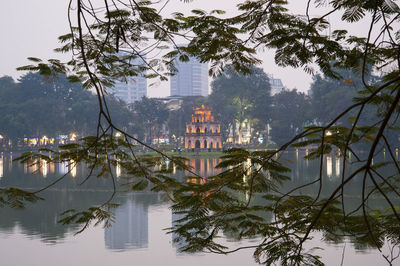 View of buildings in city