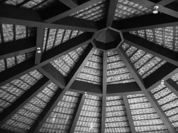 Low angle view of ceiling