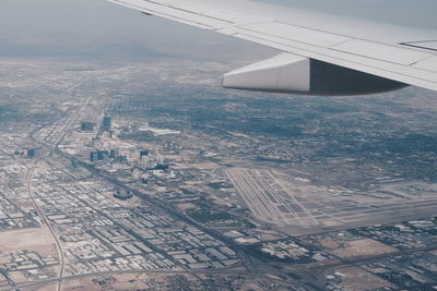 Aerial view of city