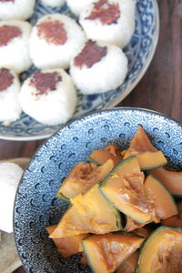 Close-up of food in plate