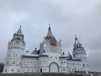 Low angle view of building against sky