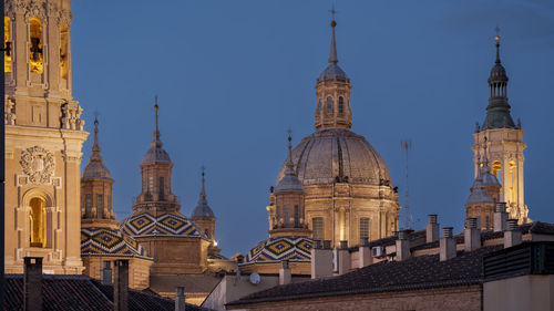 Low angle view of cathedral