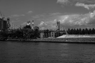 River with buildings in background