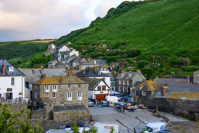 Houses in town