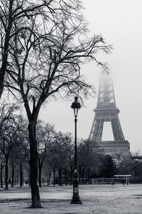 View of tower in park