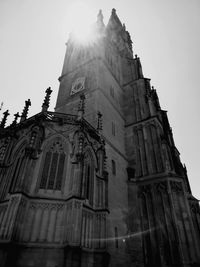 Low angle view of building against sky