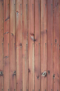 Full frame shot of wooden wall