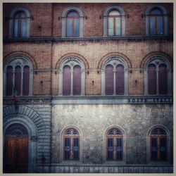 Facade of building