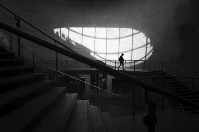 Low angle view of staircase