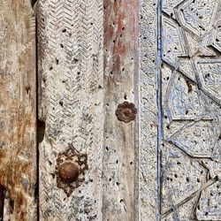 Full frame shot of weathered wall