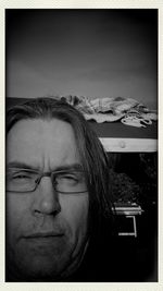 Close-up portrait of young woman