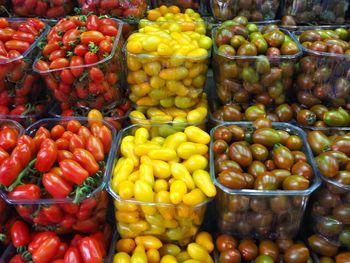 Fruits for sale at market stall