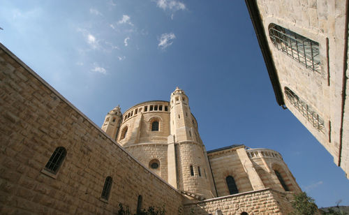 Church of dormition on mount zion, jerusalem