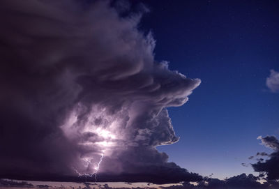 Low angle view of sky