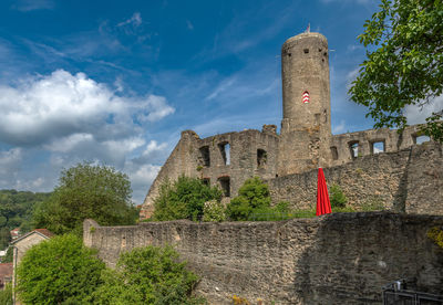 The ruins of eppstein castle, hessen, germany