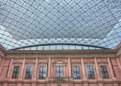 Low angle view of ceiling