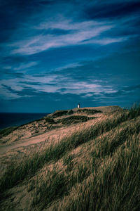 Rubjerg knude lighthouse in sunset light