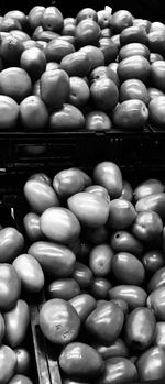 Full frame shot of vegetables for sale in market