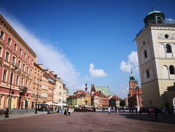 View of buildings in city