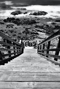 Pier on sea