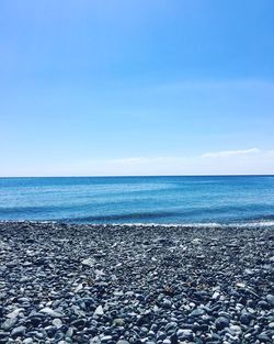 Scenic view of calm sea