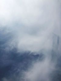 Low angle view of clouds in sky