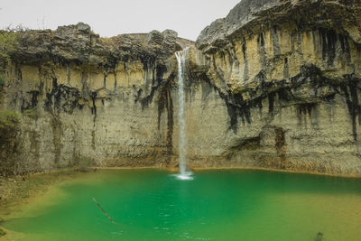 Scenic view of lake