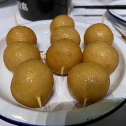 Close-up of fruits in plate