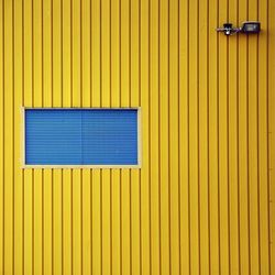 Yellow wall with window