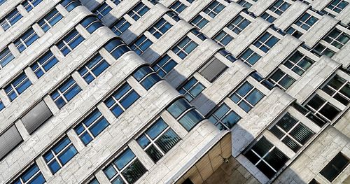 Low angle view of modern building