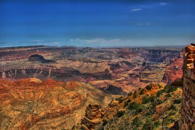 Scenic view of mountains