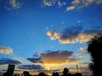 Scenic view of sky at night