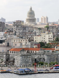 View of buildings in city